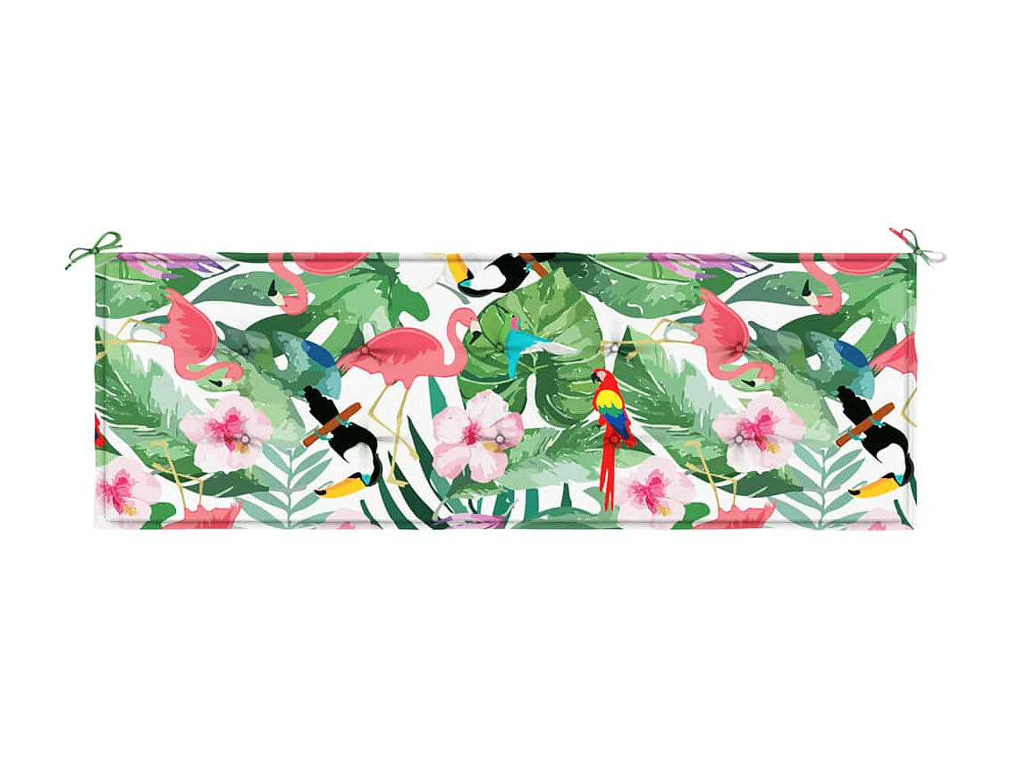 Cojín para banco de jardín tela Oxford multicolor 150x50x3 cm ES832225