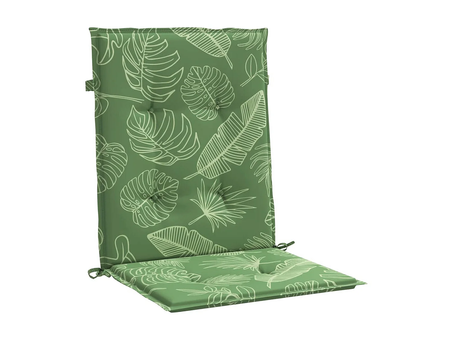 Coussins de chaise à dossier bas Lot de 4 modèle de feuille OFR38961