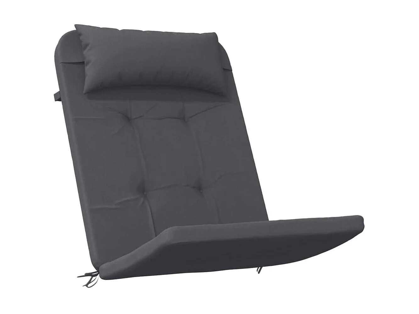 Coussins de chaise adirondack Lot de 2 anthracite tissu oxford OFR20931