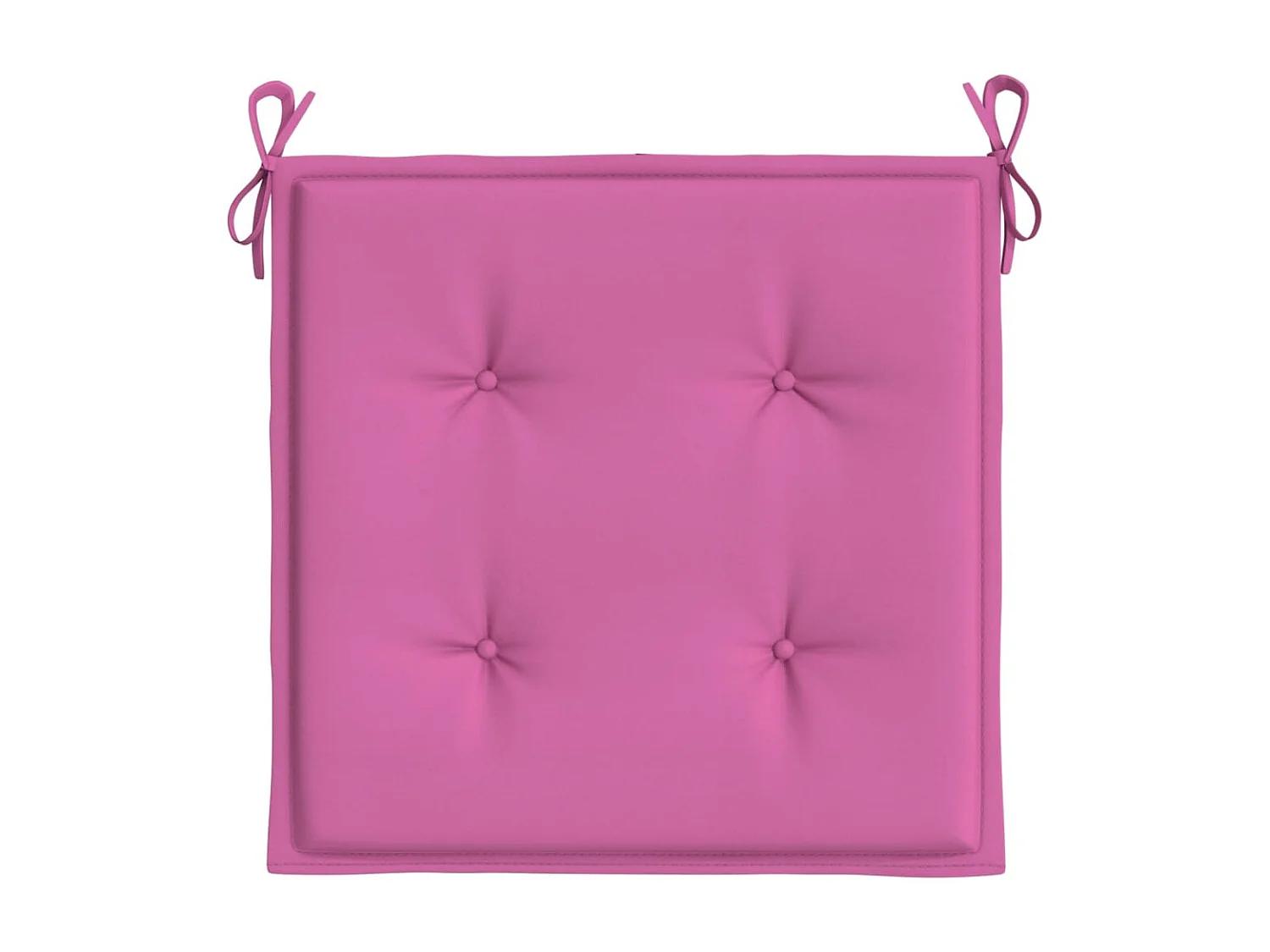 Coussins de chaise de jardin Lot de 4 rose 50x50x3 cm tissu OFR98247