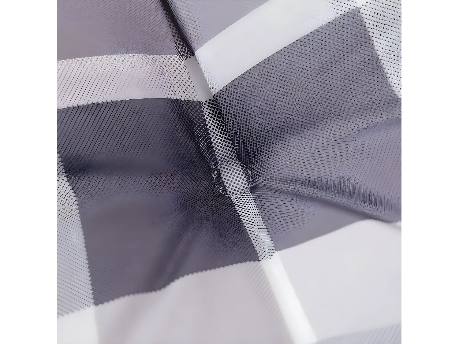 Coussin de banc de jardin motif à carreaux gris 180x50x3 cm OFR95792