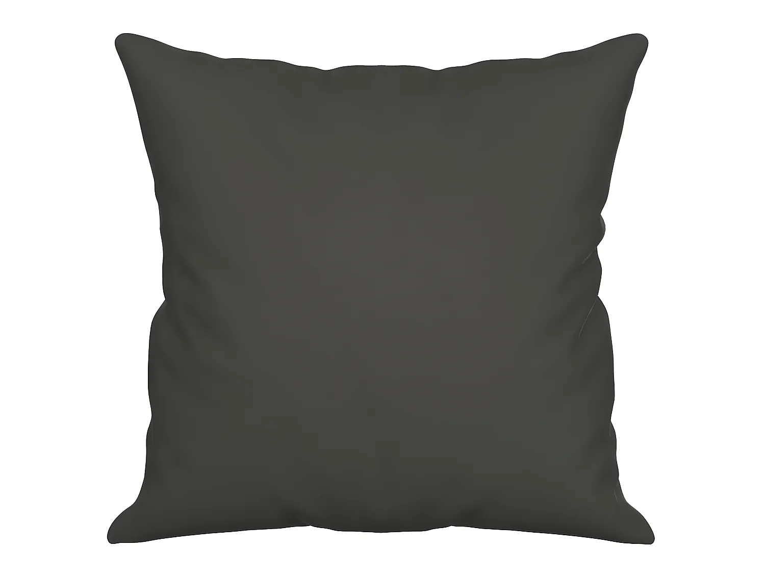 Coussins décoratifs 2 pcs Gris foncé 40x40 cm Tissu microfibre OFR10391