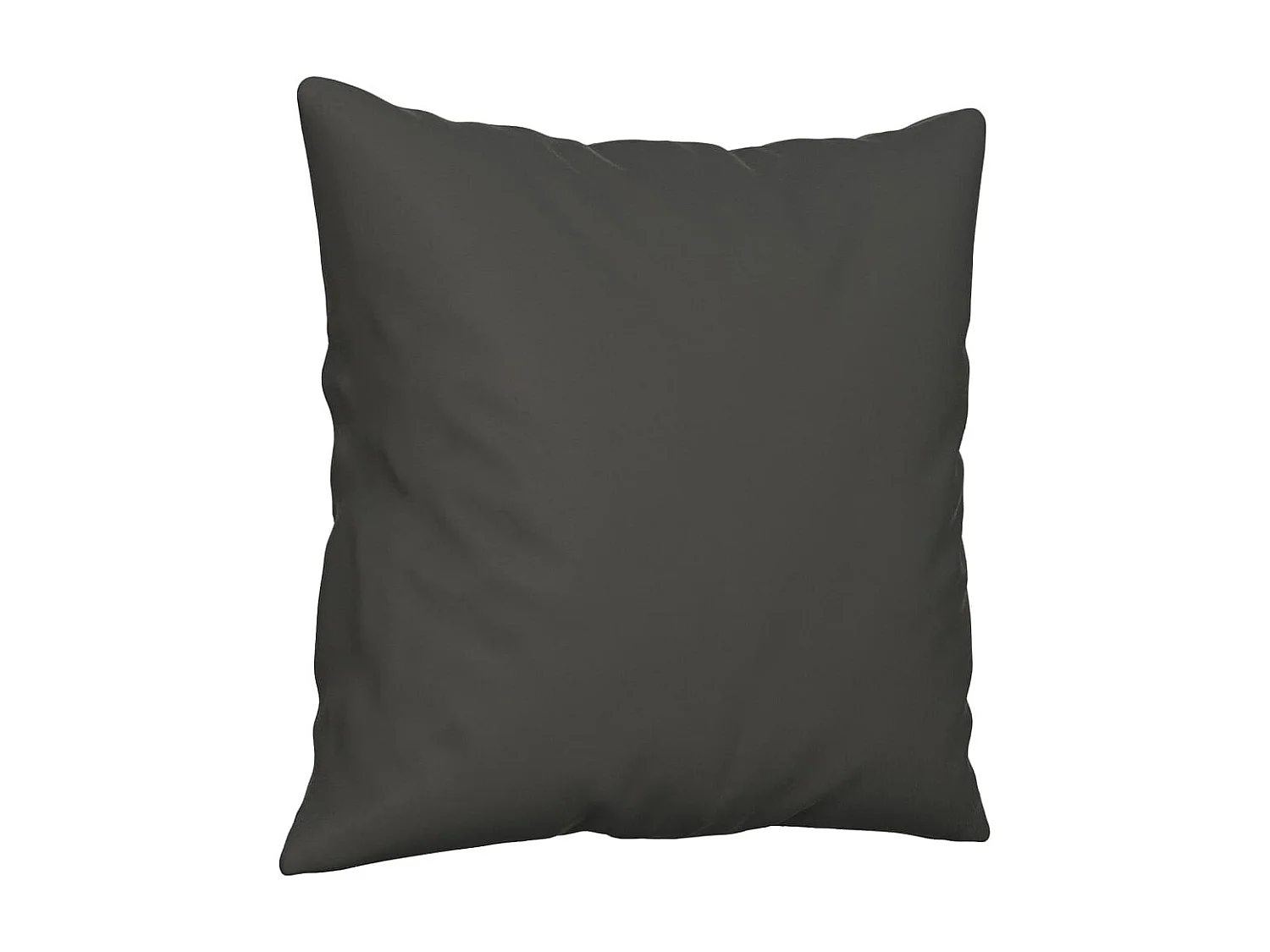 Cojines decorativos 2 uds tela microfibra gris oscuro 40x40 cm ES658716