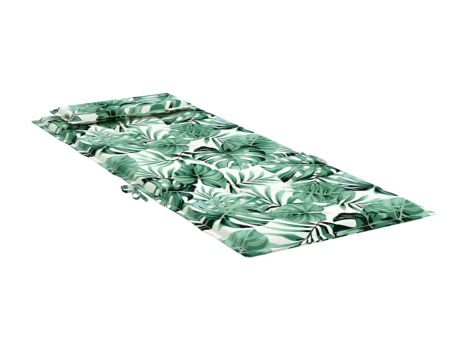 Coussins de chaise à dossier haut Lot de 4 modèle de feuille OFR85008