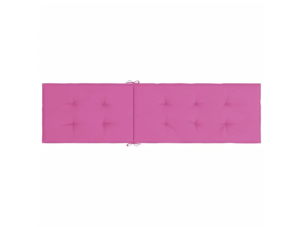 Coussin de chaise longue rose tissu oxford OFR49654