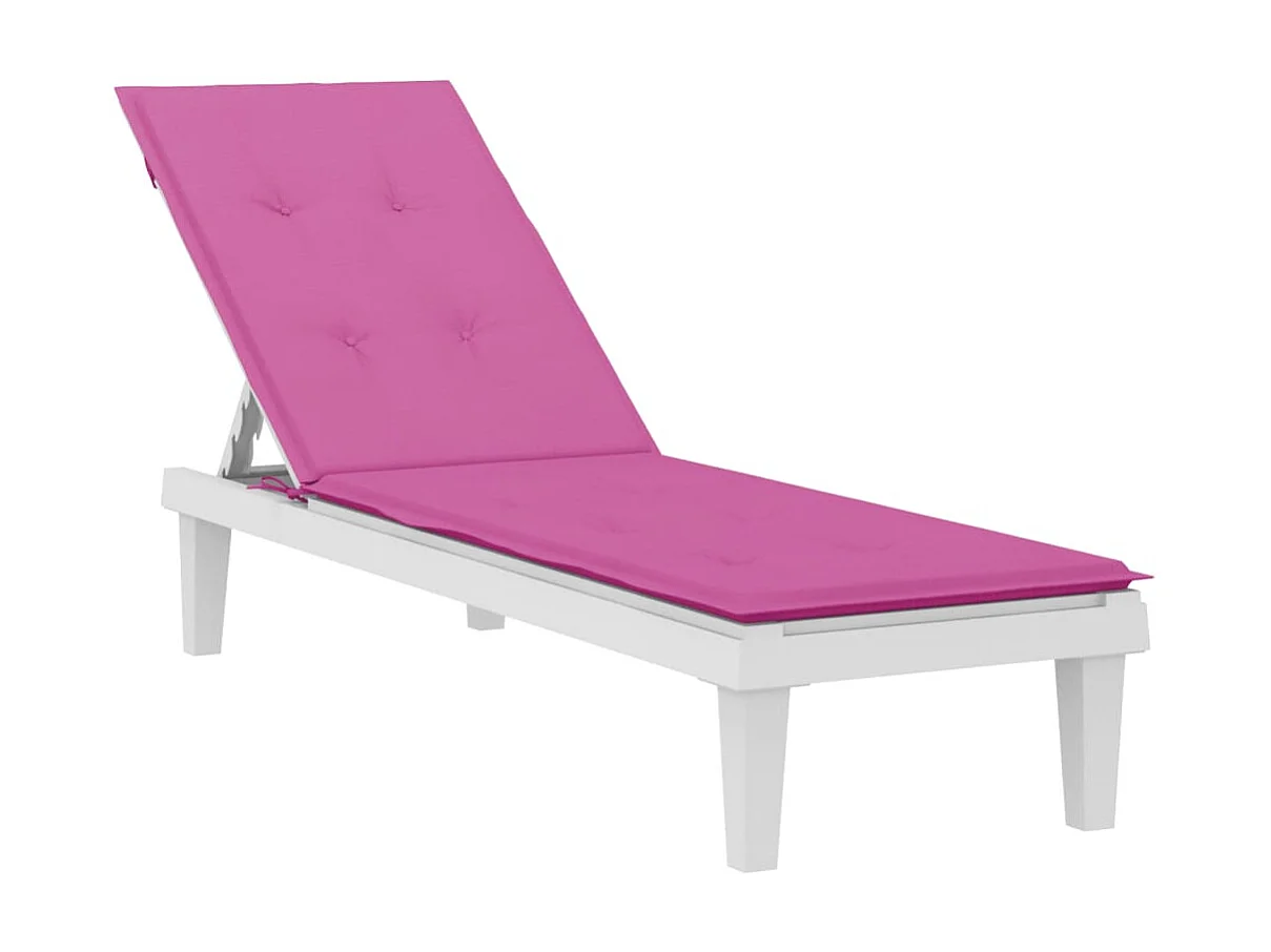 Coussin de chaise longue rose tissu oxford OFR49654