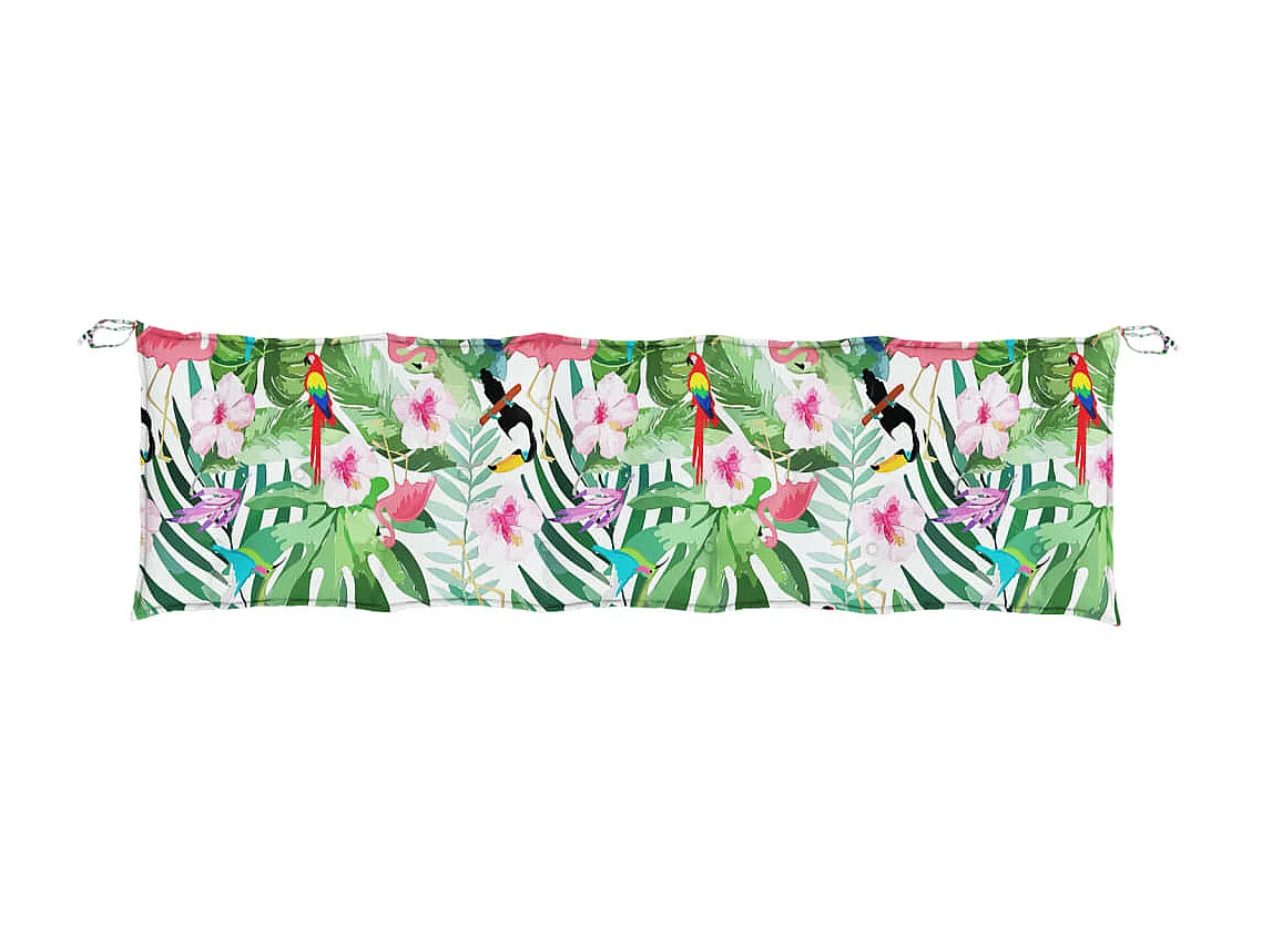 Cojines banco de jardín 2 uds tela Oxford multicolor ES690693