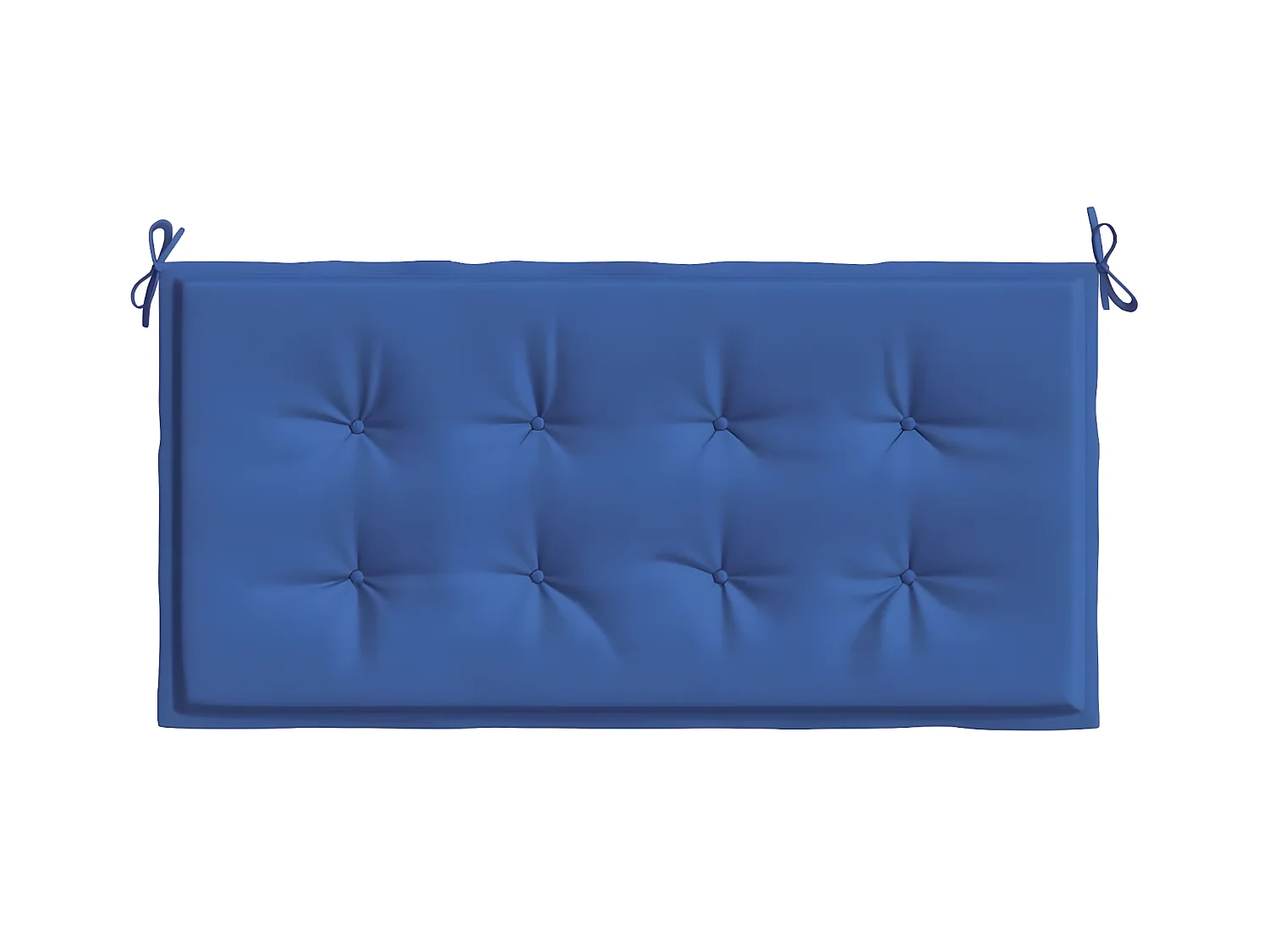 Coussin de banc de jardin bleu royal 120x50x3 cm tissu oxford OFR14465