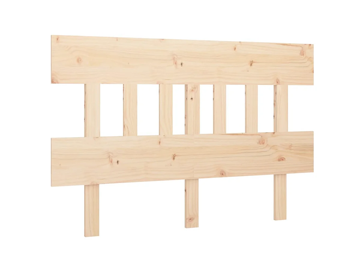 Tête de lit 123,5x3x81 cm Bois massif de pin POI73280 BonneVie Meuble