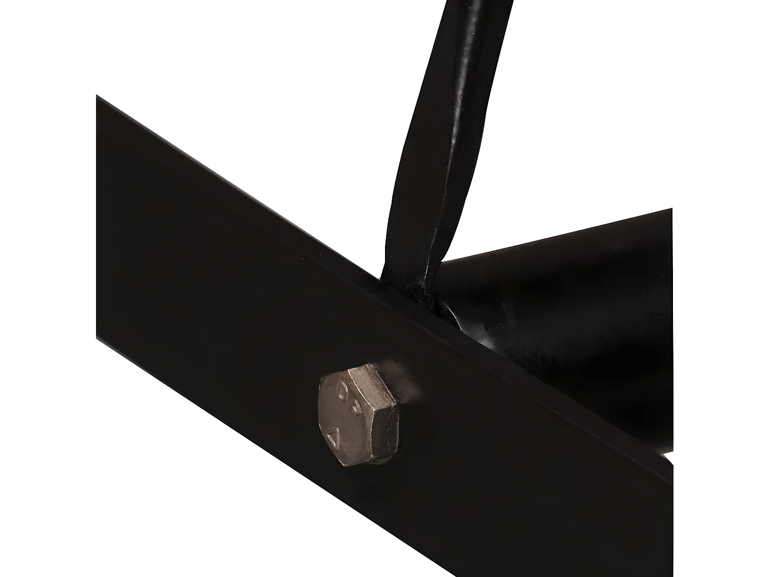 Ensemble de bar 5 pcs Bois d'acacia massif et cuir véritable LCS6766