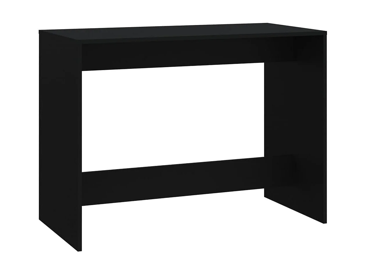 Ensemble de salle à manger 3 pcs Noir Aggloméré PLQ5255