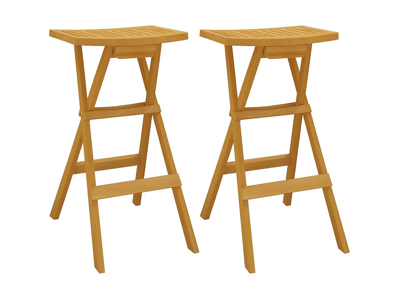 3 pcs conjunto de bar dobrável madeira de teca maciça PT213563