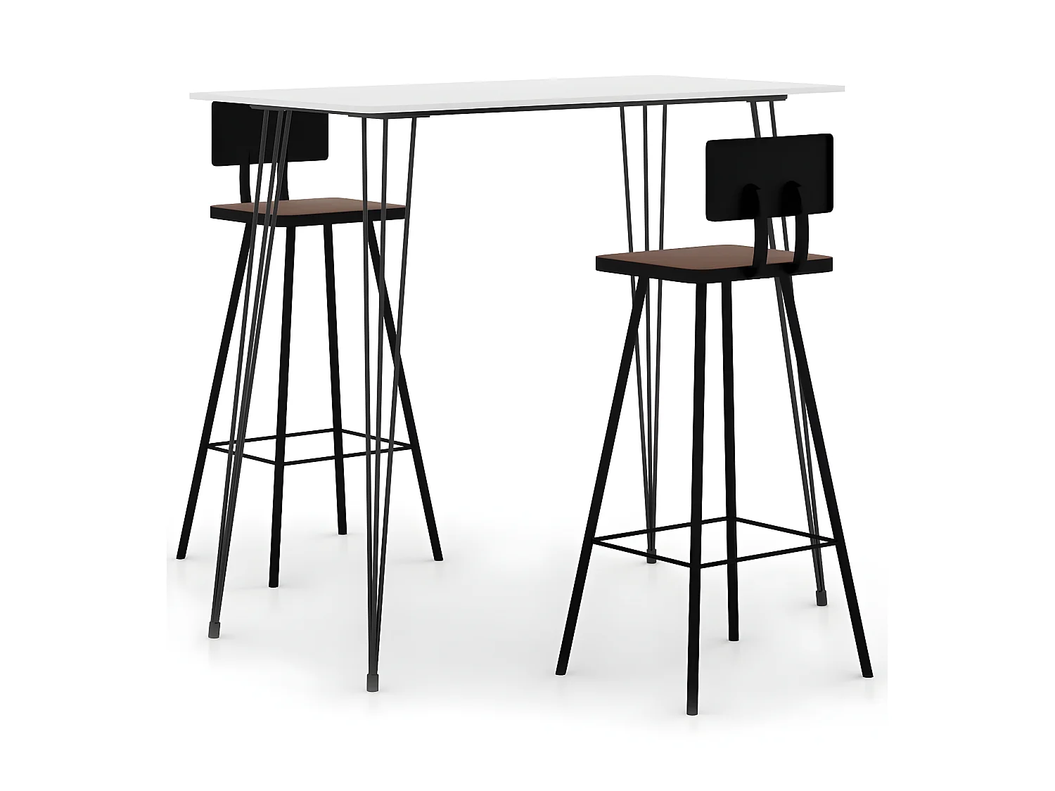 Ensemble de bar 3 pcs Blanc LCS9072