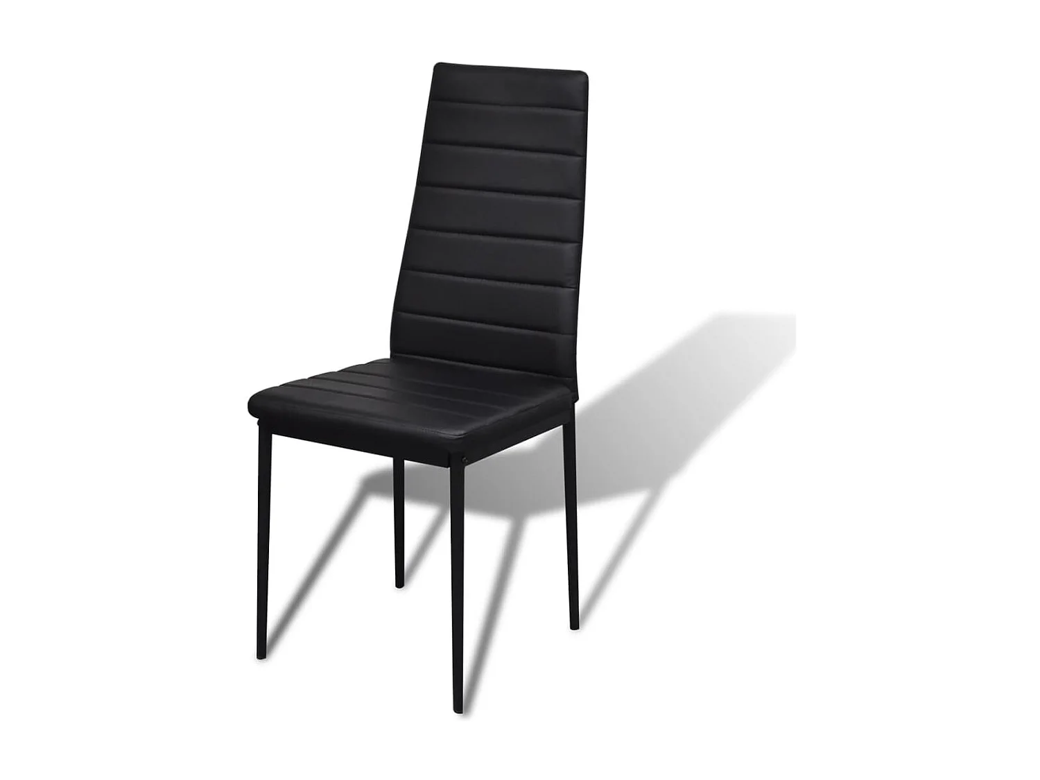 Ensemble de table pour salle à manger 5 pcs noir PLQ9672