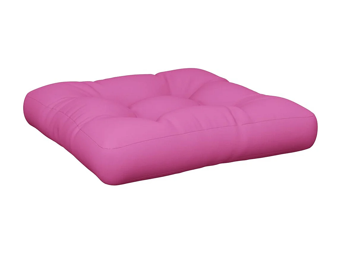 Almofadão p/ móveis de paletes 60x61,5x10 cm tecido oxford rosa PT621301