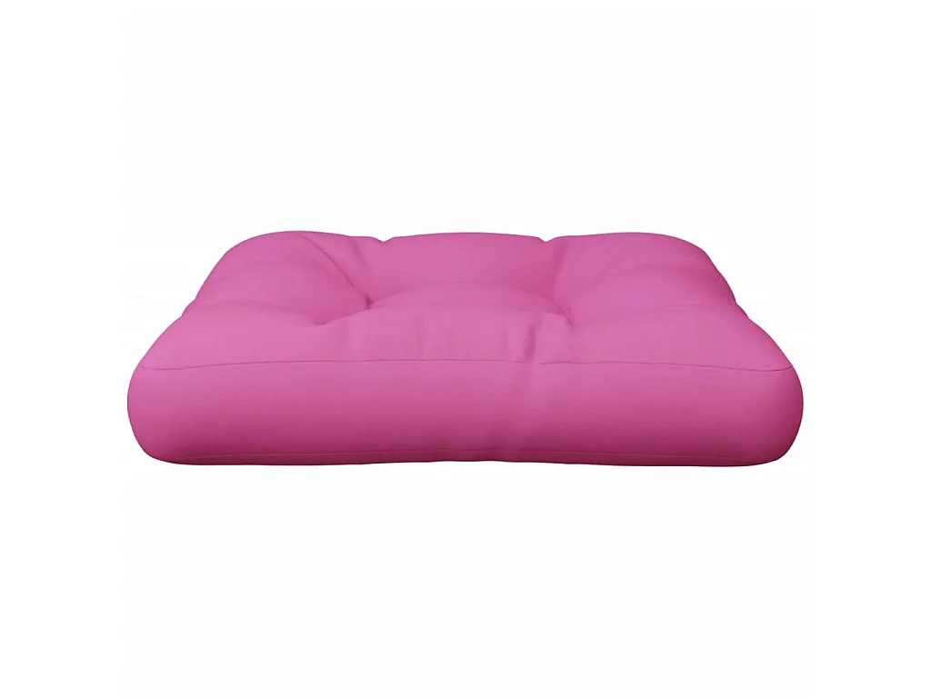 Almofadão p/ móveis de paletes 60x61,5x10 cm tecido oxford rosa PT621301