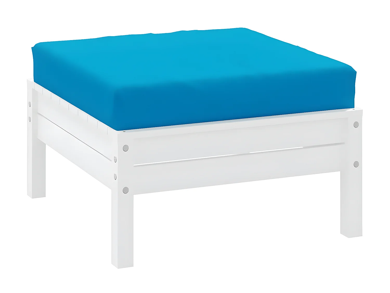 Coussin de palette bleu clair tissu oxford OFR45770