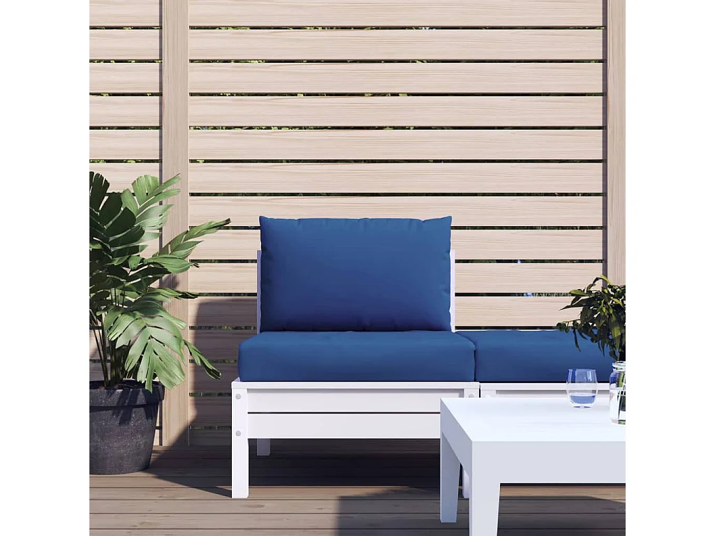 Coussins de palette 2 pcs bleu tissu oxford OFR98690