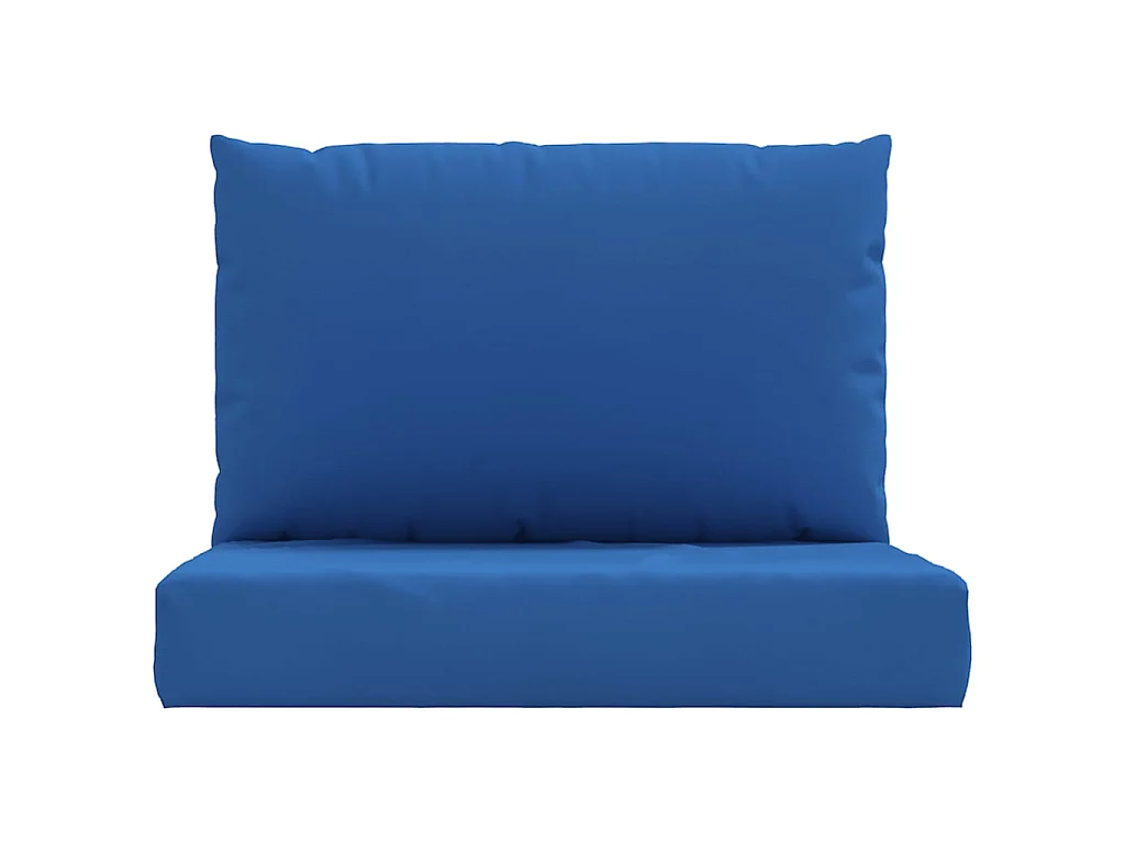 Palletkussens 2 st oxford stof blauw NL480239