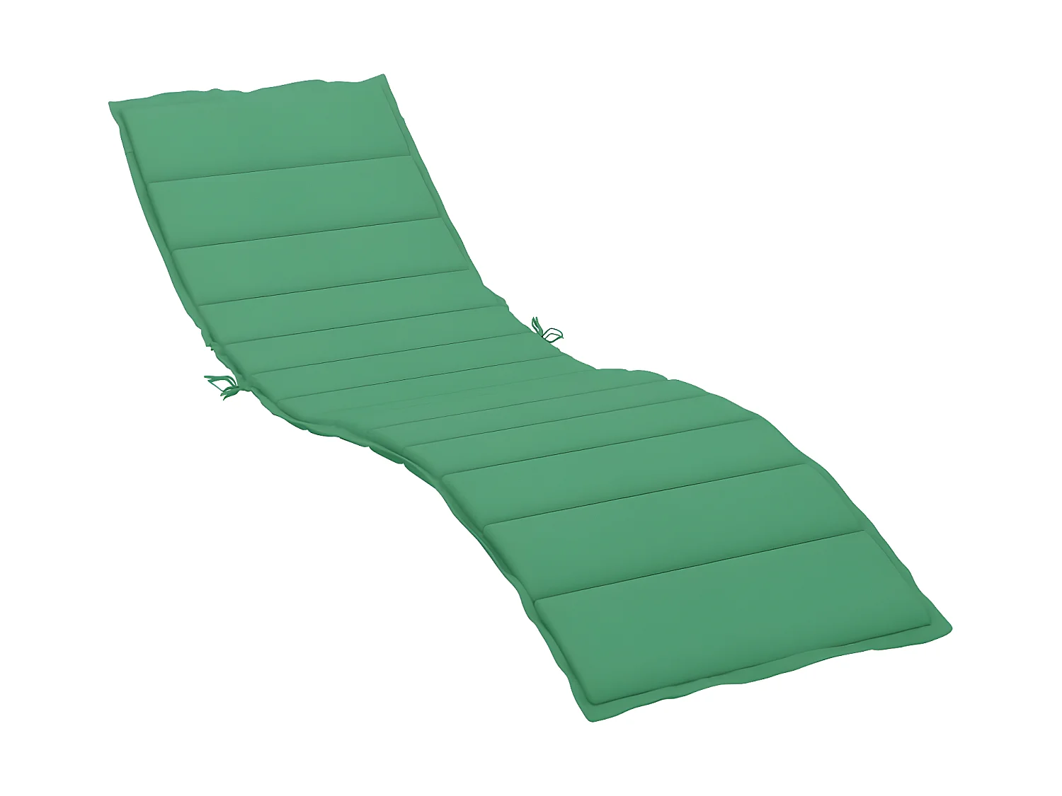 Coussin de chaise longue vert 200x50x3 cm tissu oxford OFR96718