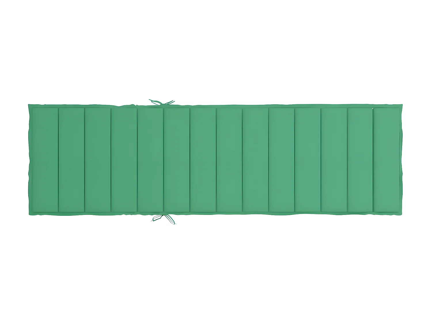 Coussin de chaise longue vert 200x50x3 cm tissu oxford OFR96718