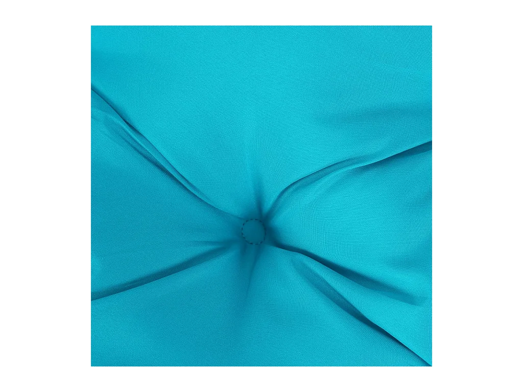 Cojín de banco de jardín tela Oxford turquesa 180x50x7 cm ES948519