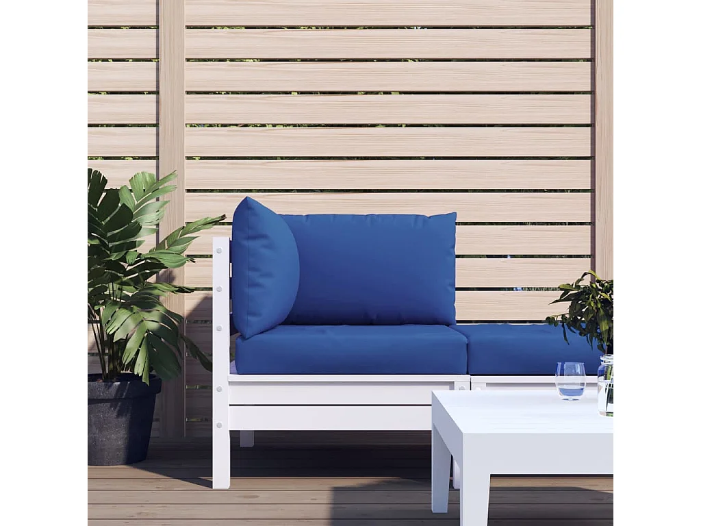 Coussins de palette 3 pcs bleu tissu oxford OFR95263