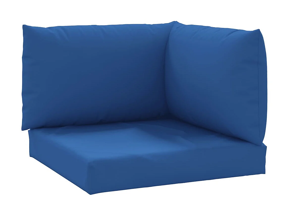 Palletkussens 3 st oxford stof blauw NL302954