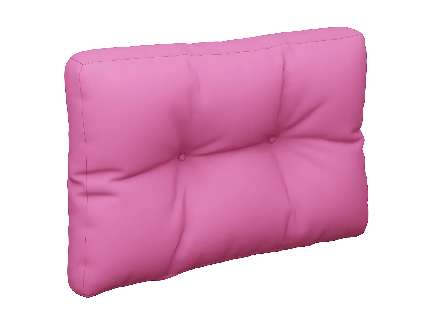 Coussin de palette rose 60x40x12 cm tissu OFR64234