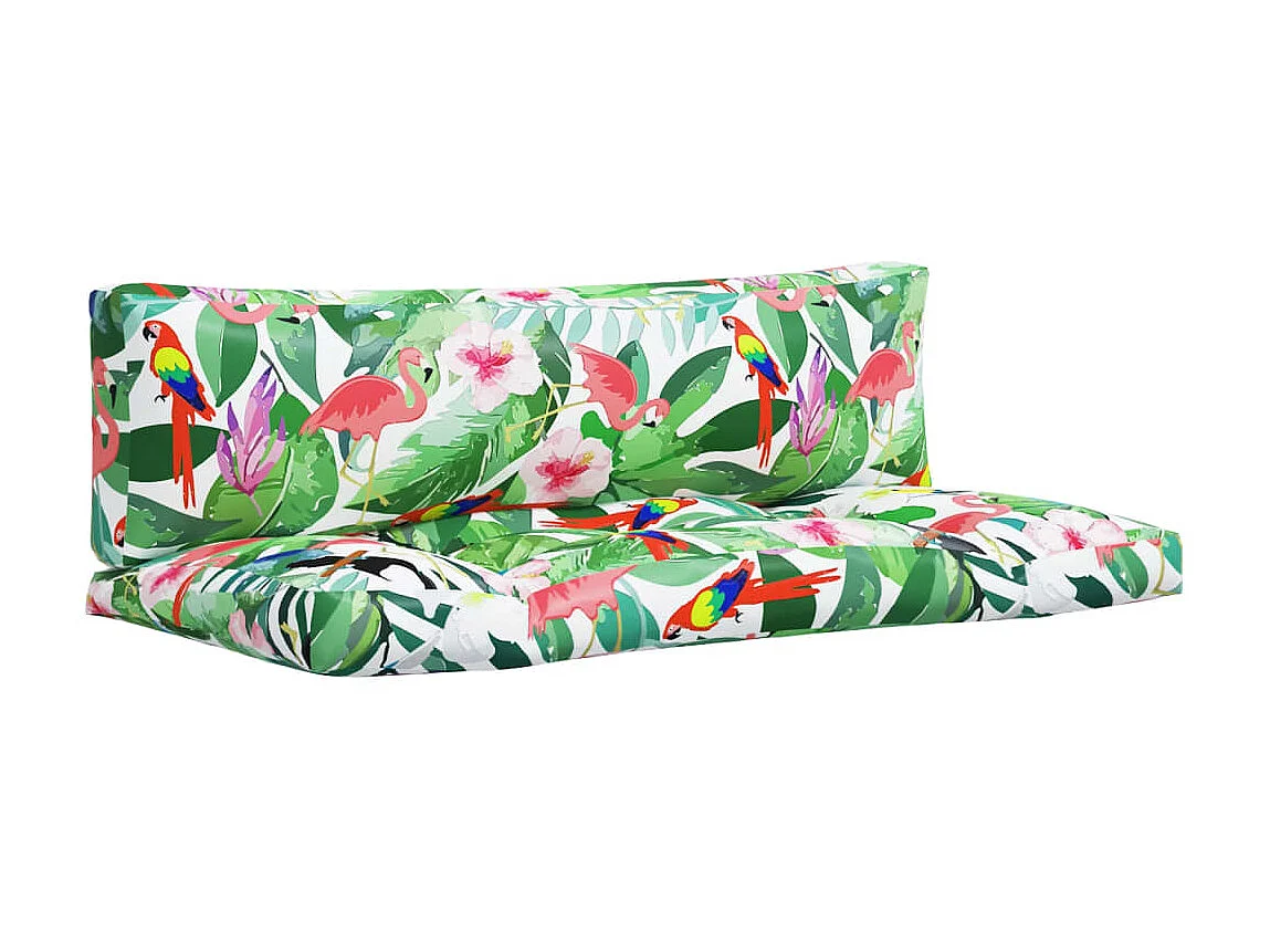 Coussins de palette 2 pcs multicolore tissu Oxford OFR80868