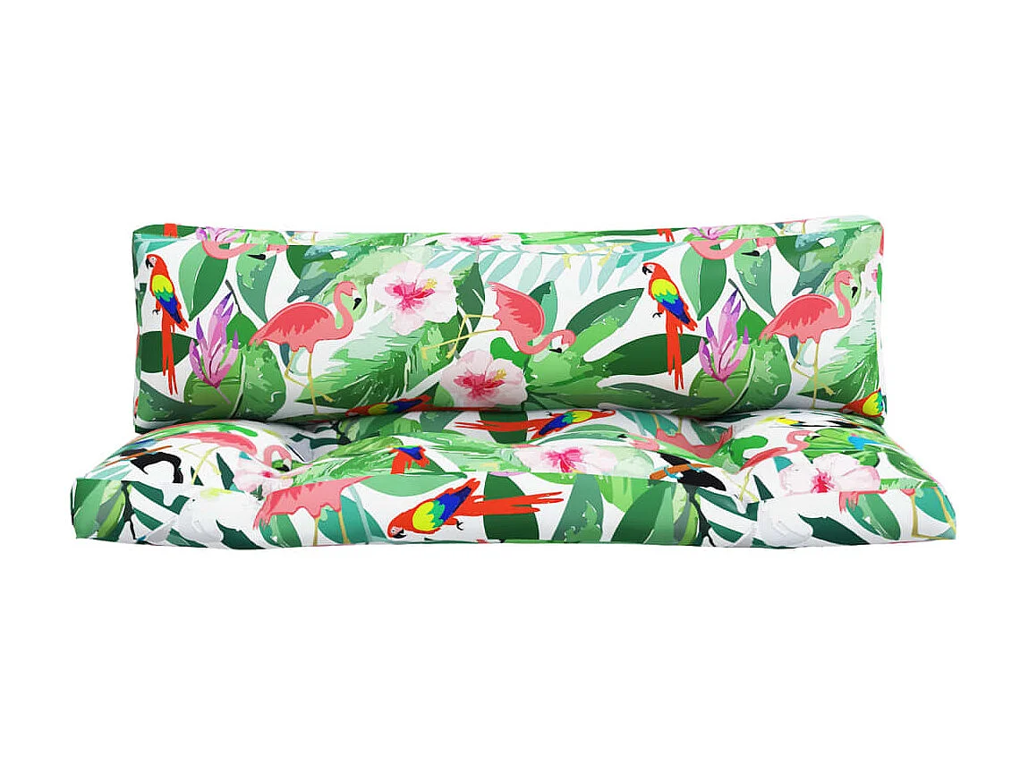 Coussins de palette 2 pcs multicolore tissu Oxford OFR80868