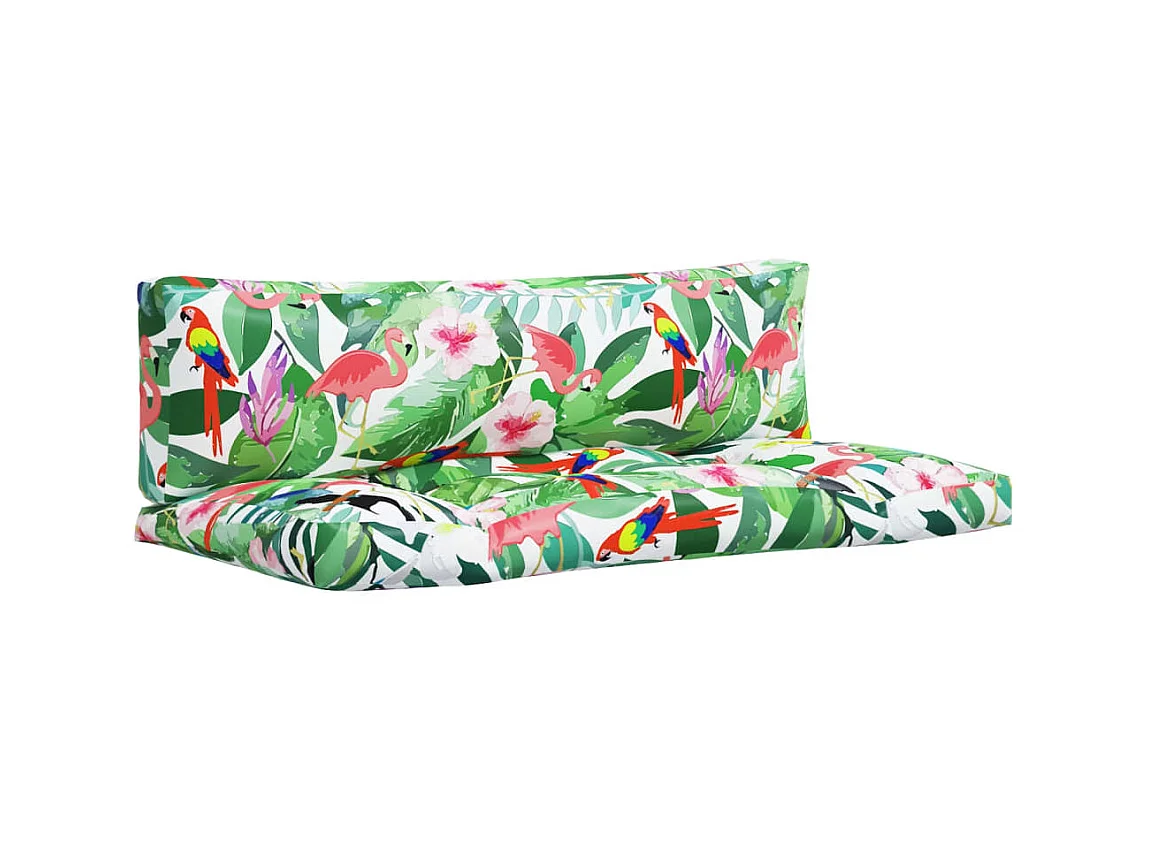 Palletkussens 2 st oxford stof meerkleurig NL263547