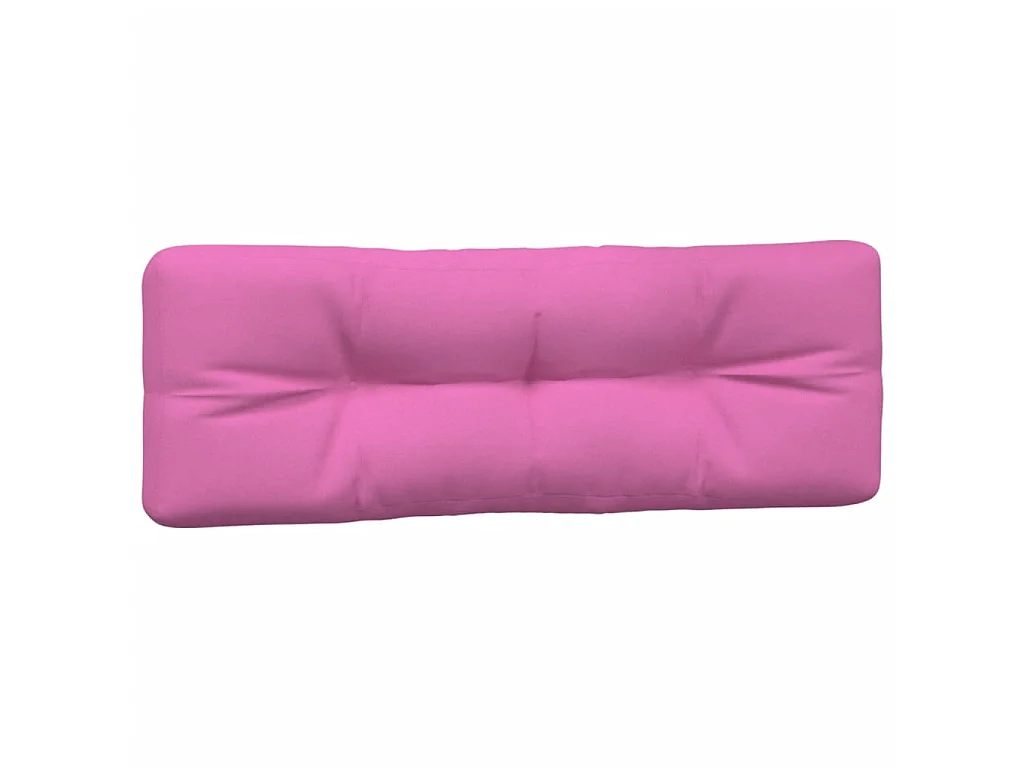 Coussins de palette 7 pcs rose tissu OFR36464