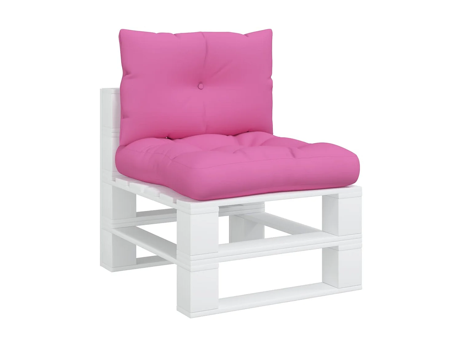 Coussins de palette 2 pcs rose tissu Oxford OFR56923