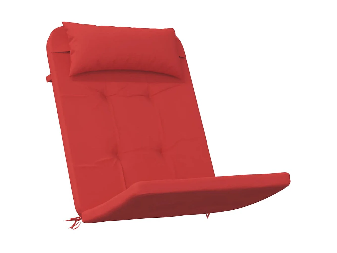 Coussins de chaise adirondack Lot de 2 rouge tissu oxford OFR37959