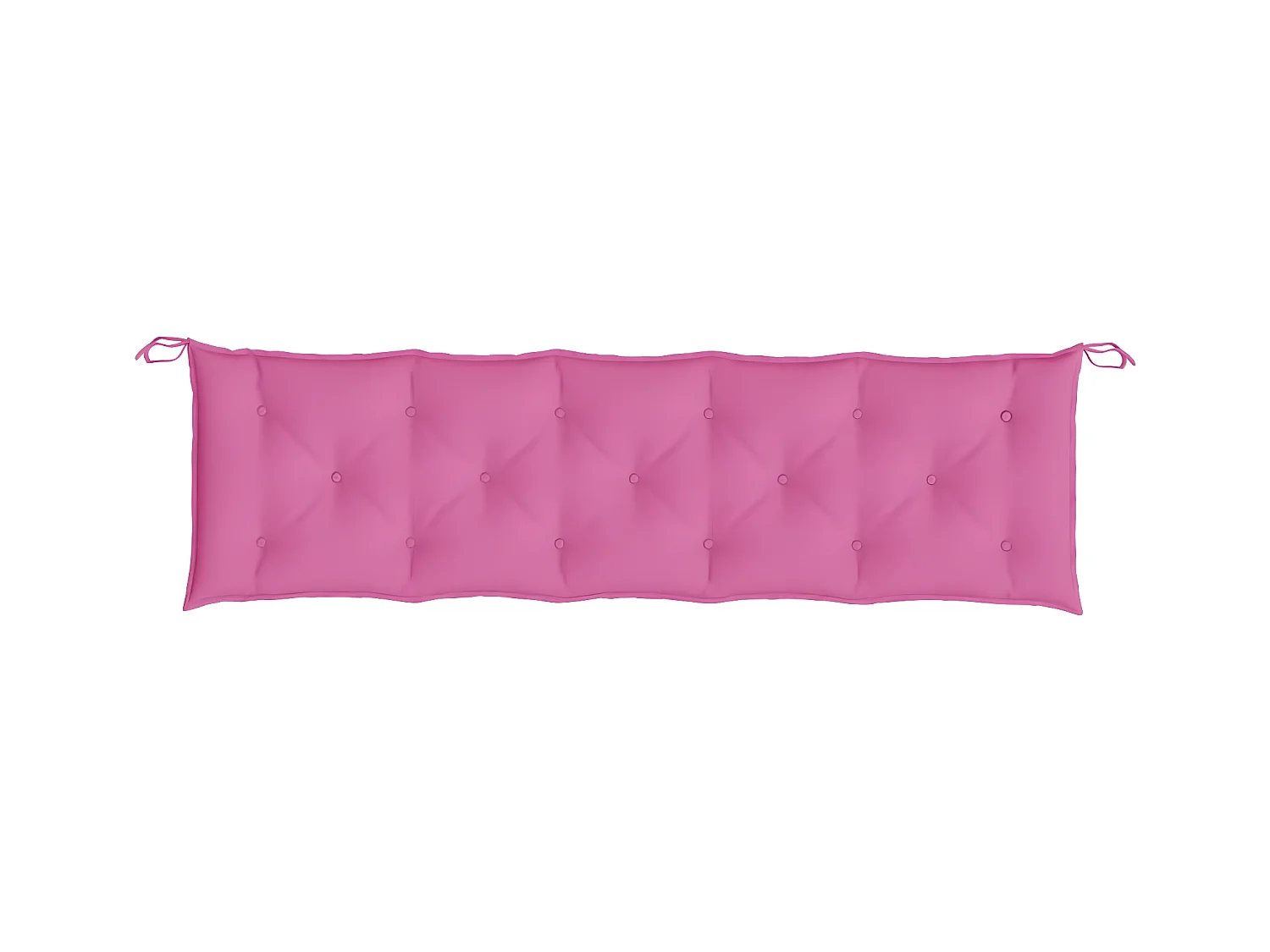 Tuinbankkussen 180x50x7 cm oxford stof roze NL355413