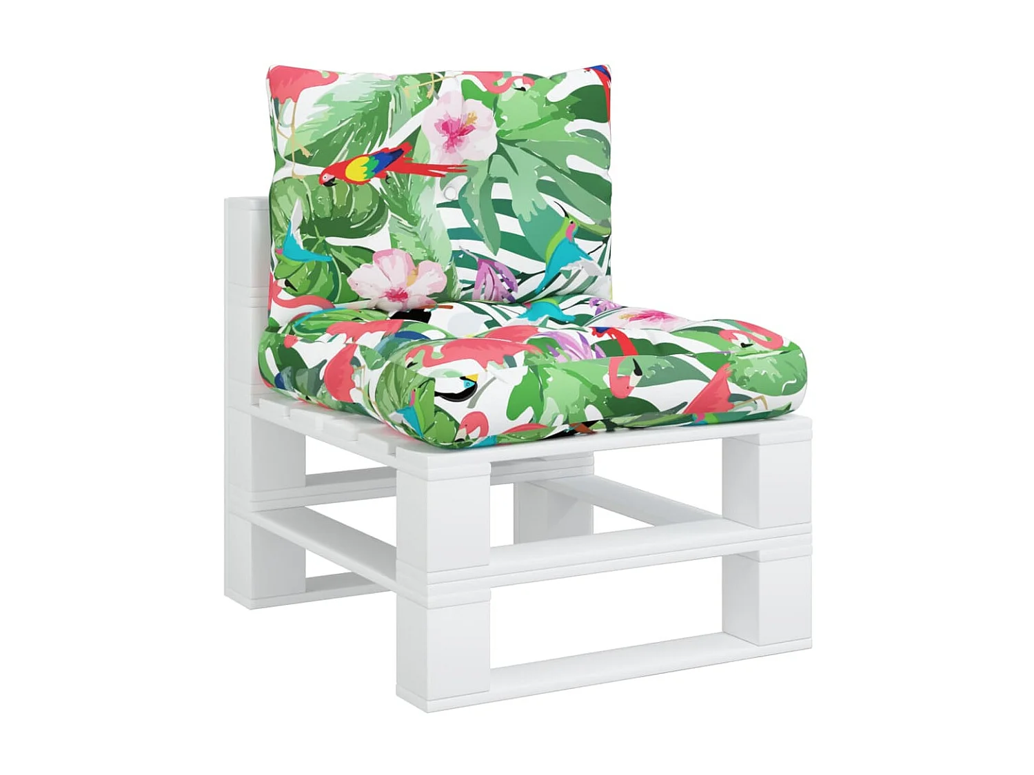 Coussins de palette 2 pcs multicolore tissu Oxford OFR31824