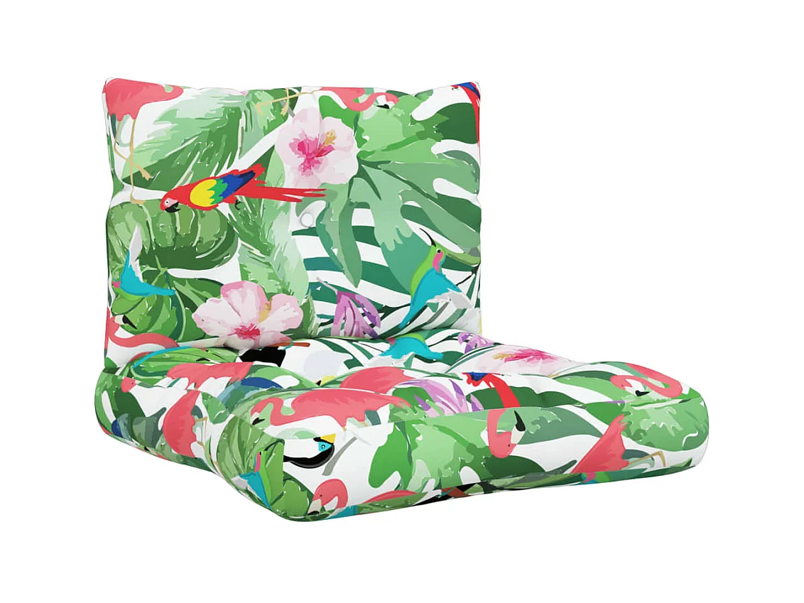 Palletkussens 2 st oxford stof meerkleurig NL901402