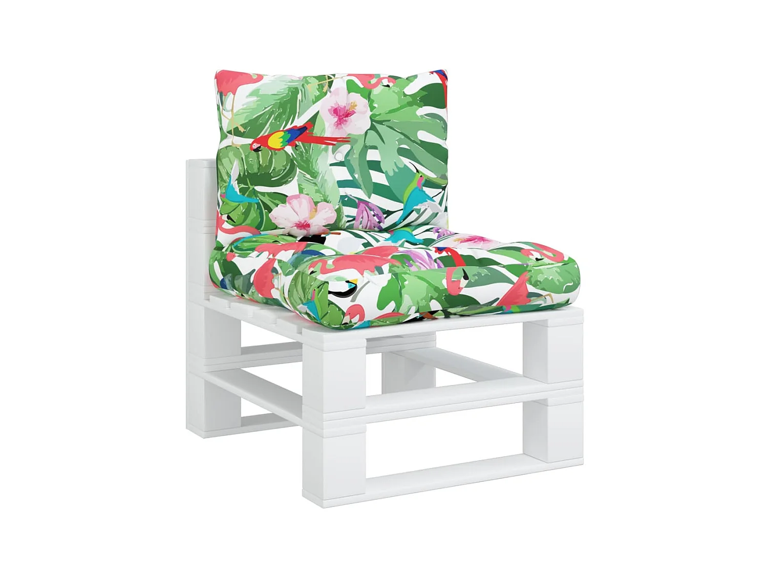 Palletkussens 2 st oxford stof meerkleurig NL901402