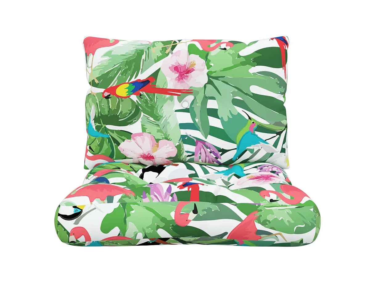 Palletkussens 2 st oxford stof meerkleurig NL901402