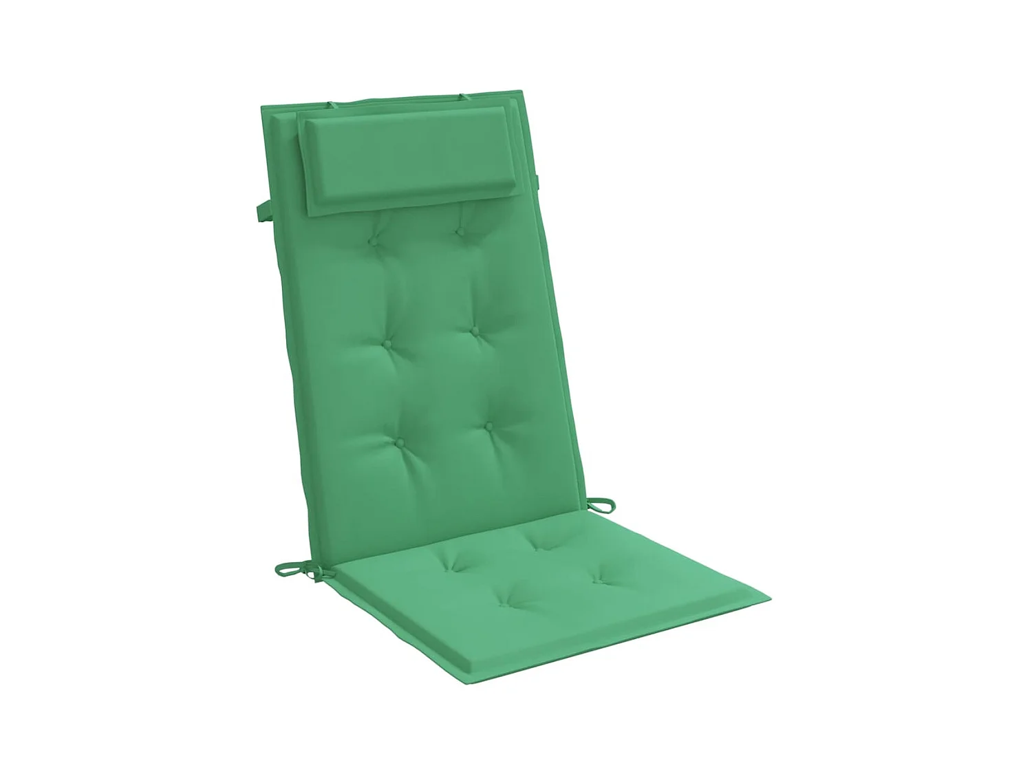 Cojines de silla con respaldo alto 6 uds tela Oxford verde ES644211