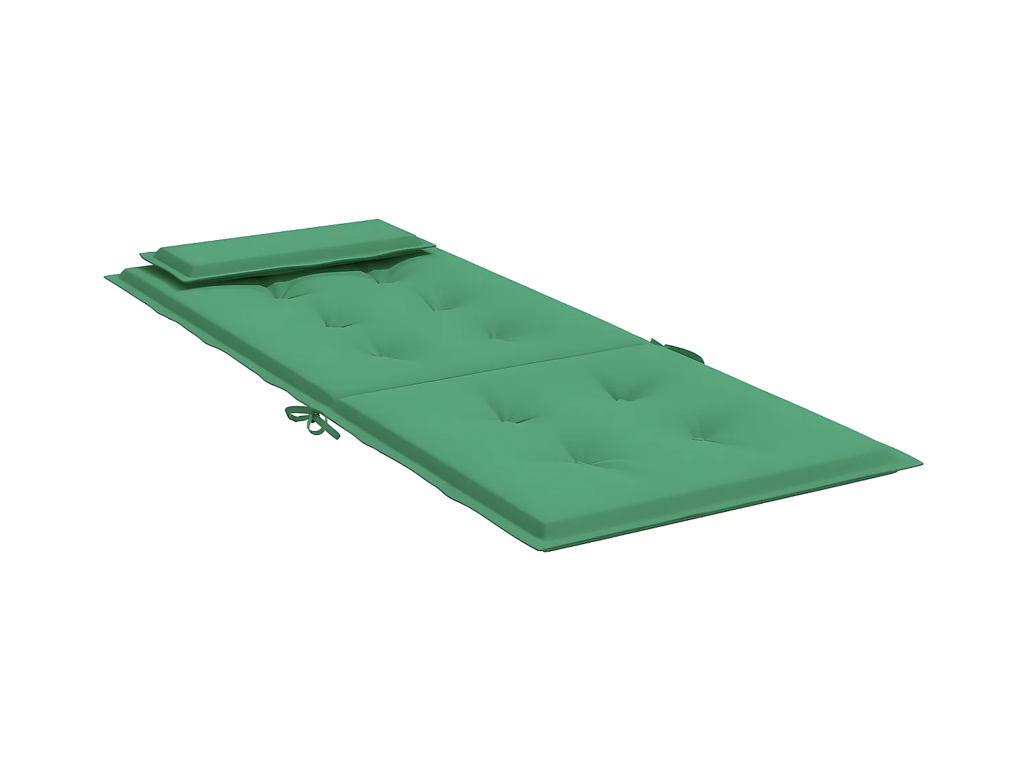 Cojines de silla con respaldo alto 6 uds tela Oxford verde ES644211