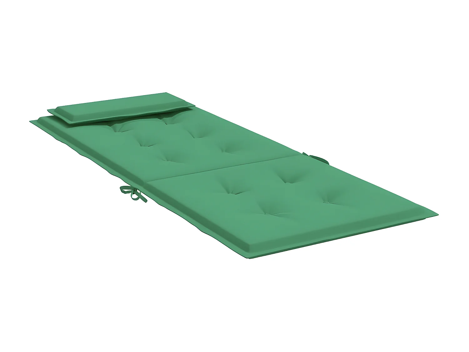 Coussins de chaise à dossier haut Lot de 6 vert tissu oxford OFR60521
