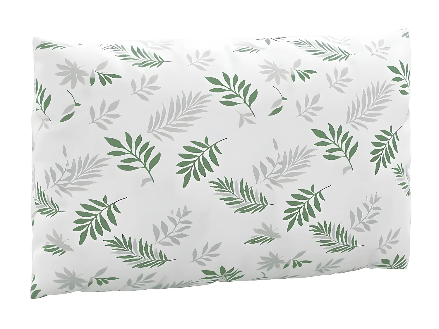 Coussins de palette 3 pcs motif de feuilles tissu Oxford OFR48898