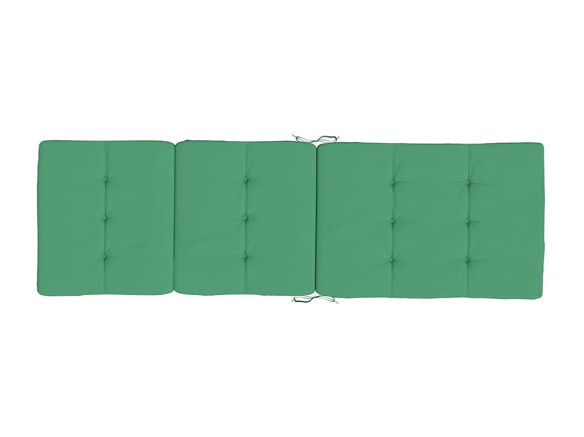 Almofadões p/ cadeira de terraço 2 pcs tecido oxford verde PT600499