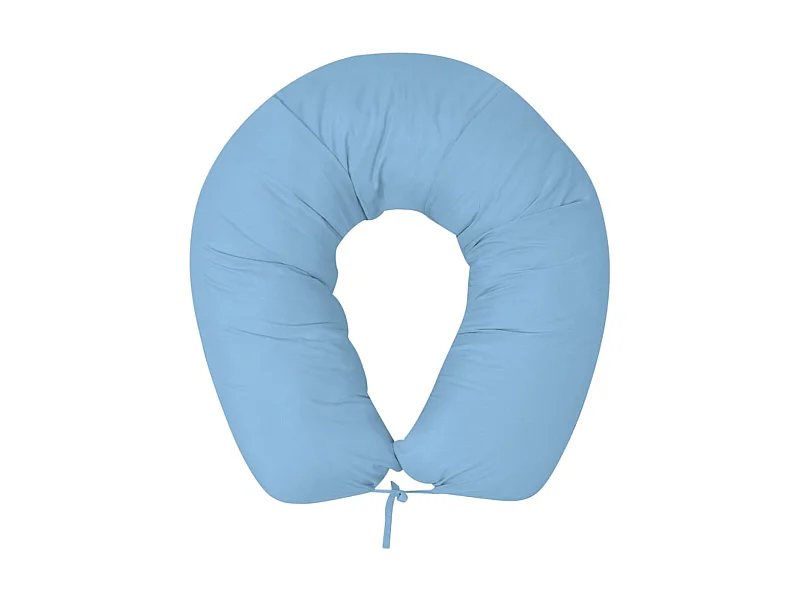 Coussin de grossesse 40x170 cm Bleu clair OFR69177