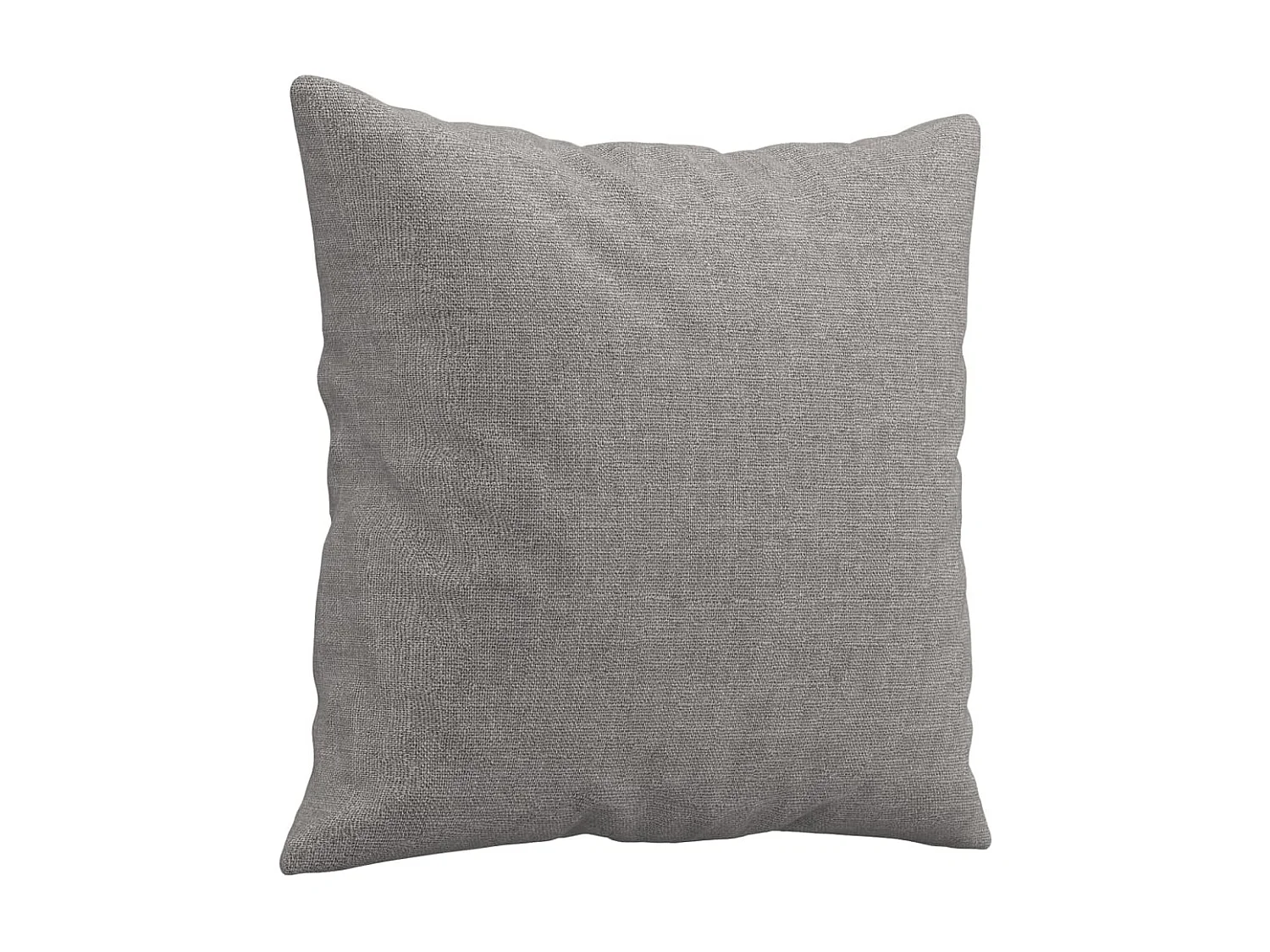 Coussins décoratifs 2 pcs Gris clair 40x40 cm Tissu OFR41156