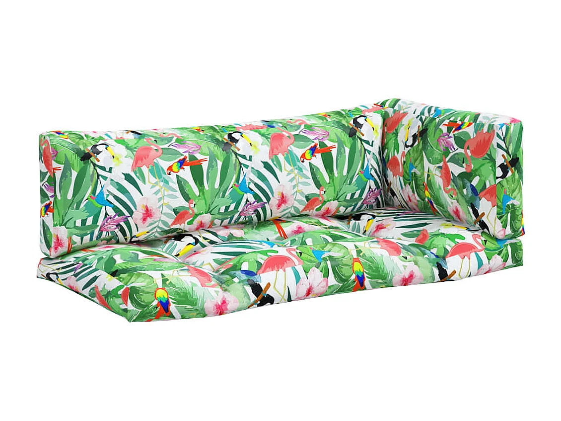 Coussins de palette 3 pcs multicolore tissu Oxford OFR35344