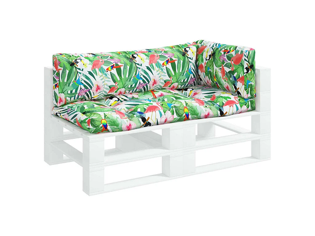 Coussins de palette 3 pcs multicolore tissu Oxford OFR35344