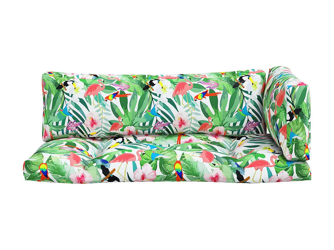 Coussins de palette 3 pcs multicolore tissu Oxford OFR35344